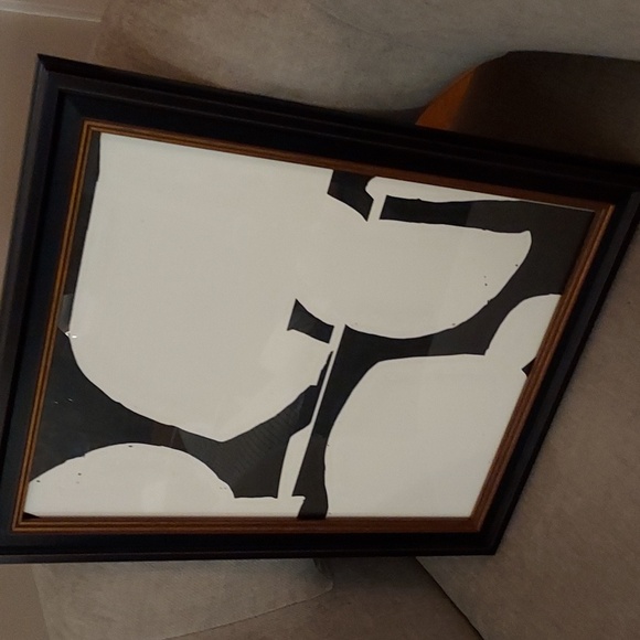 Framed abstract art print by Wilde House Paper 11x14 unframed 13x16 framed - Picture 5 of 9